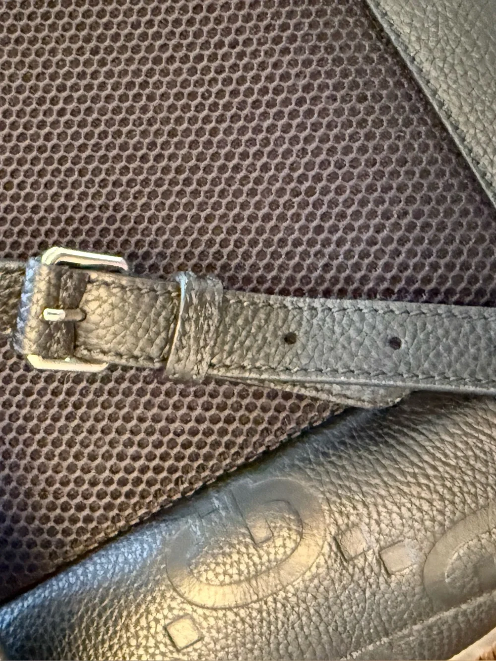 Gucci Jumbo GG Leather Travel Backpack